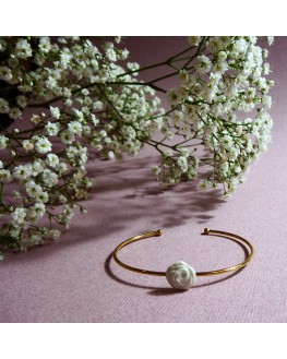 Bracelet Rose - fond fleurs