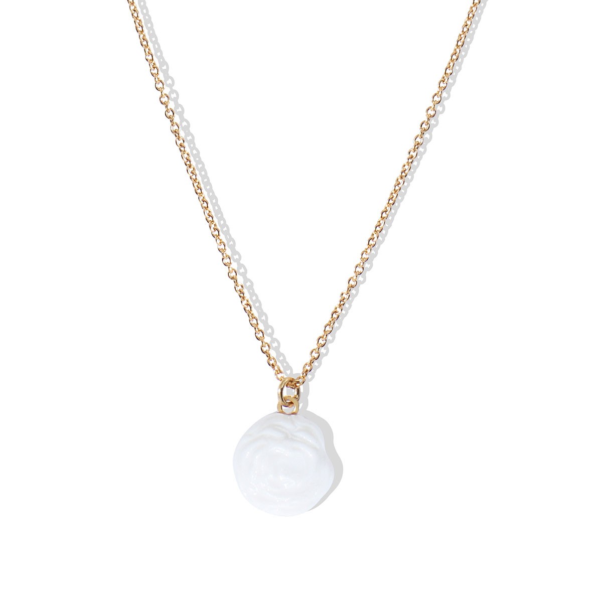 Pendentif collier Rose