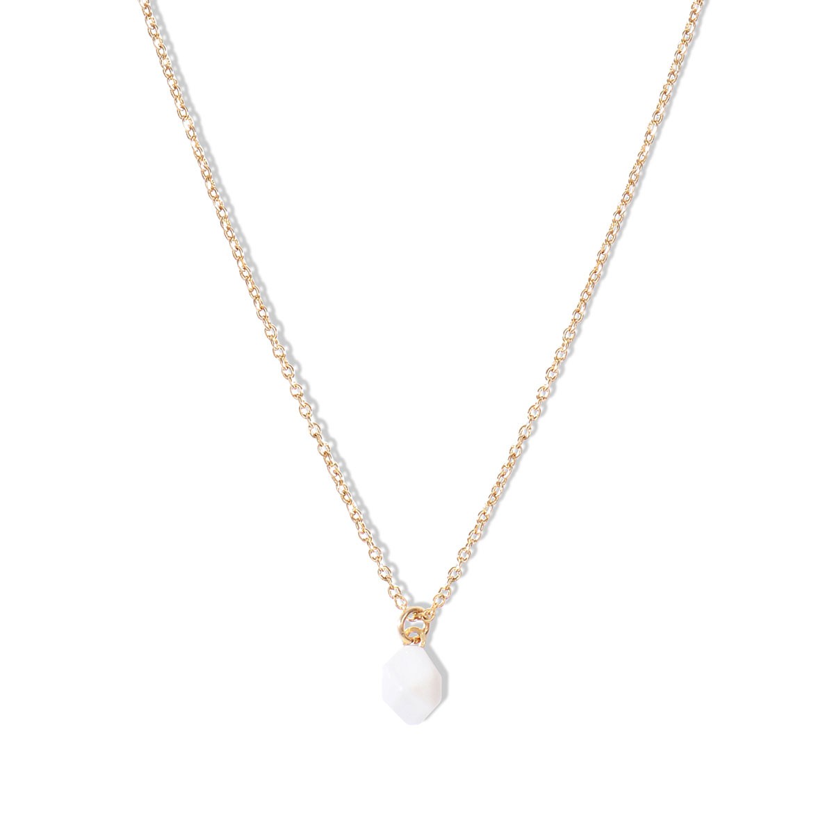 Pendentif en porcelaine - collier Sunset