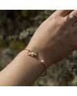 Bracelet Sunset Feuille #2, réalisé de façon artisanale en porcelaine et métal
@griisette