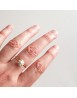Bague Élise - Bijou en porcelaine de Yolaine Giret