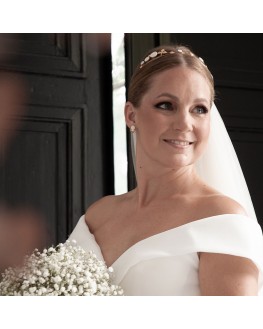 Piece d'exception, la tiare Maria Jardin, 
Parfaite pour des fiancailles, un mariage