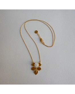 Collier Jardin feuille