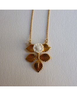 Collier Jardin feuille