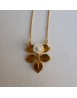 Collier Jardin feuille