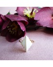 Bague Manhattan verticale - Décor fleuri